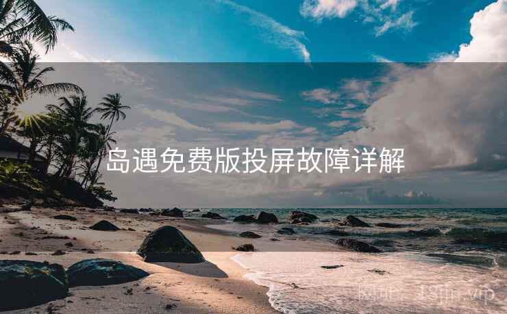 岛遇免费版投屏故障详解