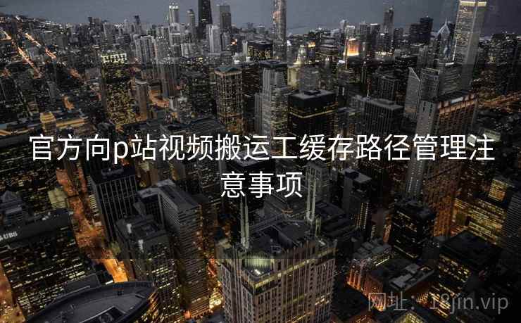 官方向p站视频搬运工缓存路径管理注意事项