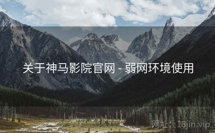 关于神马影院官网 - 弱网环境使用