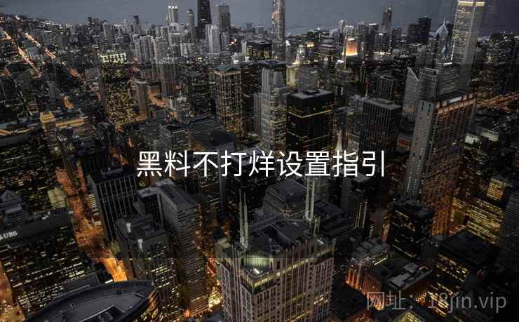 黑料不打烊设置指引