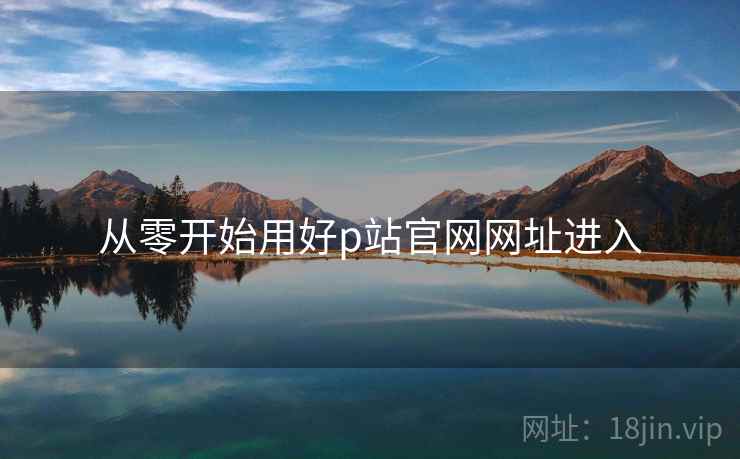 从零开始用好p站官网网址进入