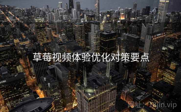 草莓视频体验优化对策要点