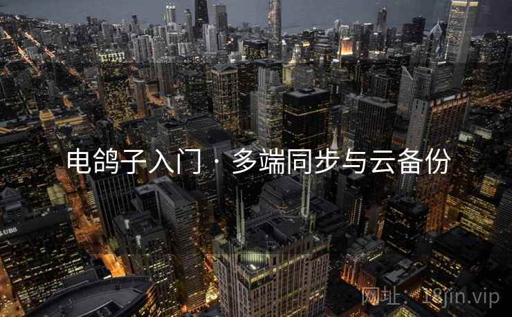 电鸽子入门 · 多端同步与云备份