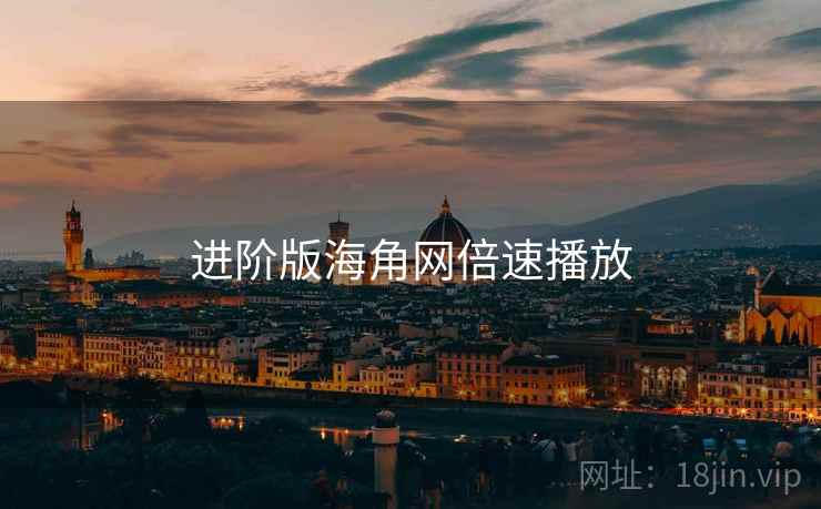 进阶版海角网倍速播放